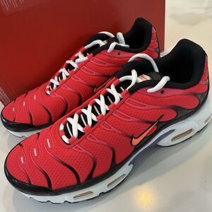 Nike Mens sz 7 / Wmns Sz 8.5 Air Max Plus Siren Red DJ5138 600 Running Shoes